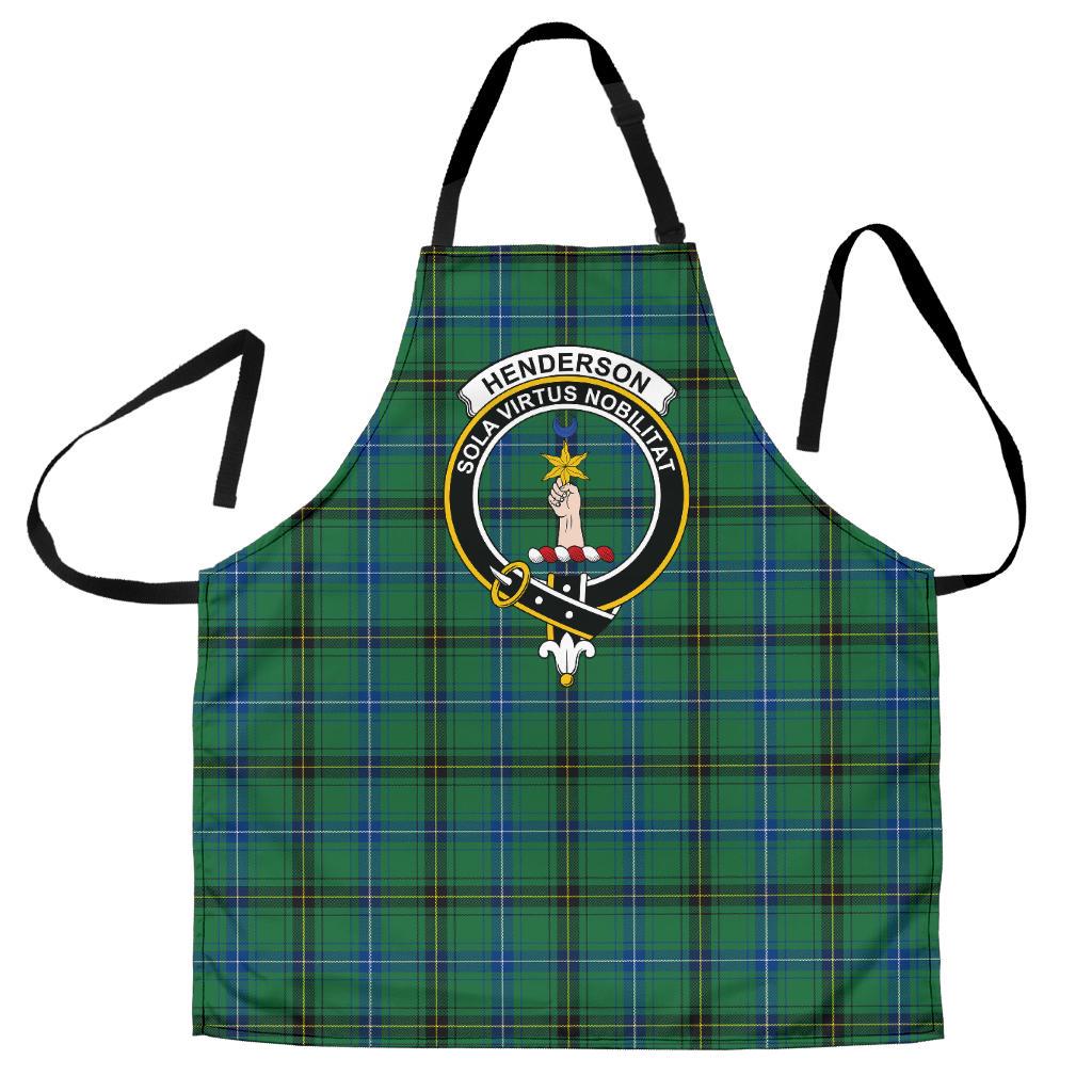 Henderson Ancient Tartan Clan Crest Apron