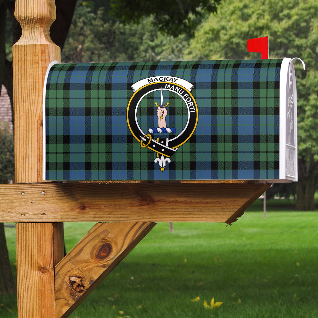 Mackay Ancient Clan Badge Classic Tartan Mailbox Cover