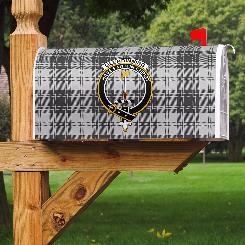 Glendinning Clan Badge Classic Tartan Mailbox Cover