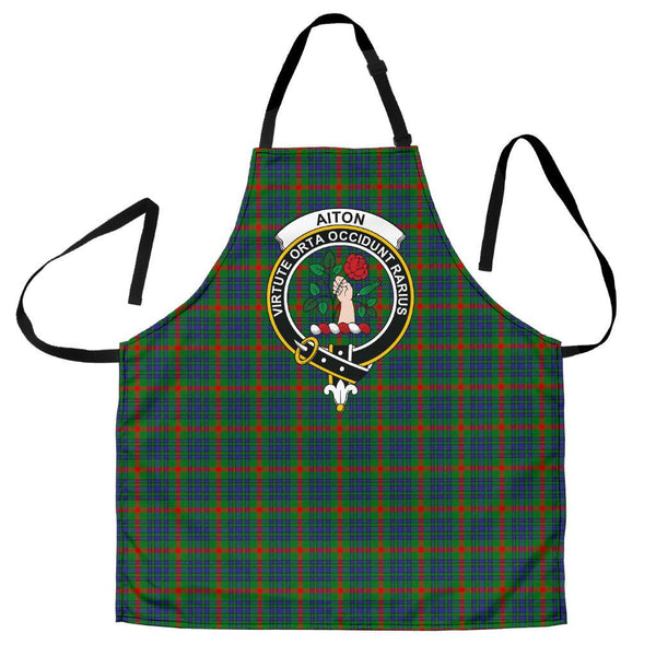 Aiton Tartan Clan Crest Apron