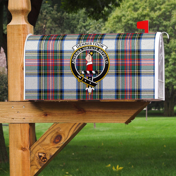 Dennistoun Clan Badge Classic Tartan Mailbox Cover