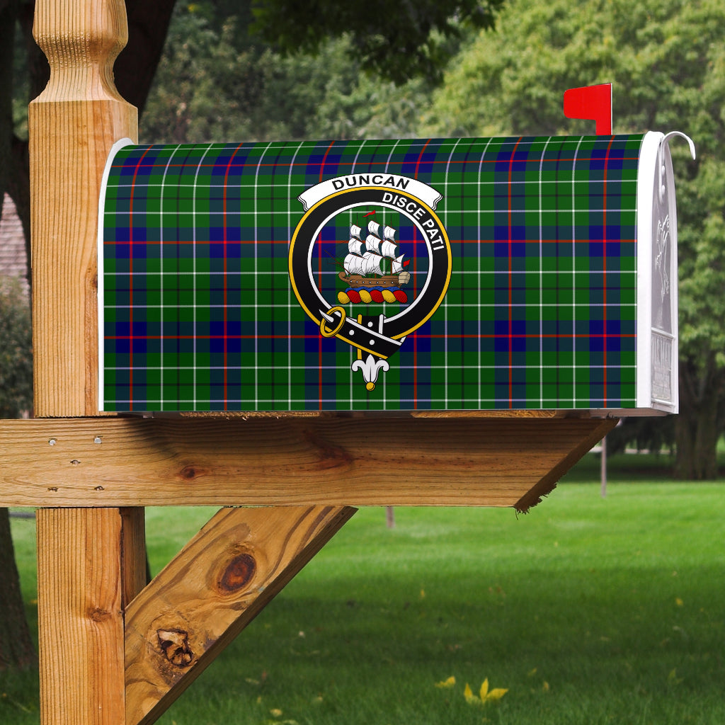 Duncan Clan Badge Classic Tartan Mailbox Cover