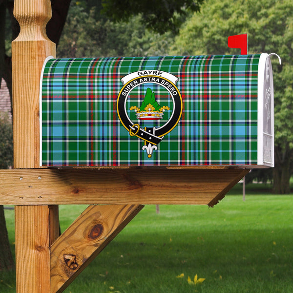 Gayre Clan Badge Classic Tartan Mailbox Cover