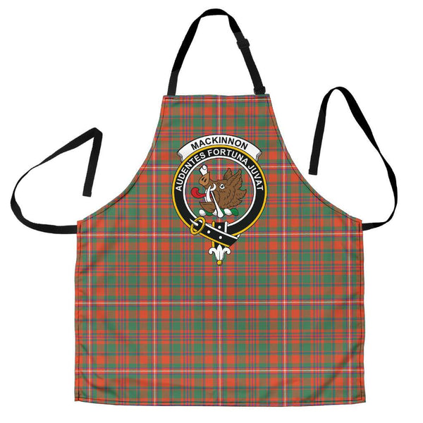 MacKinnon Ancient Tartan Clan Crest Apron