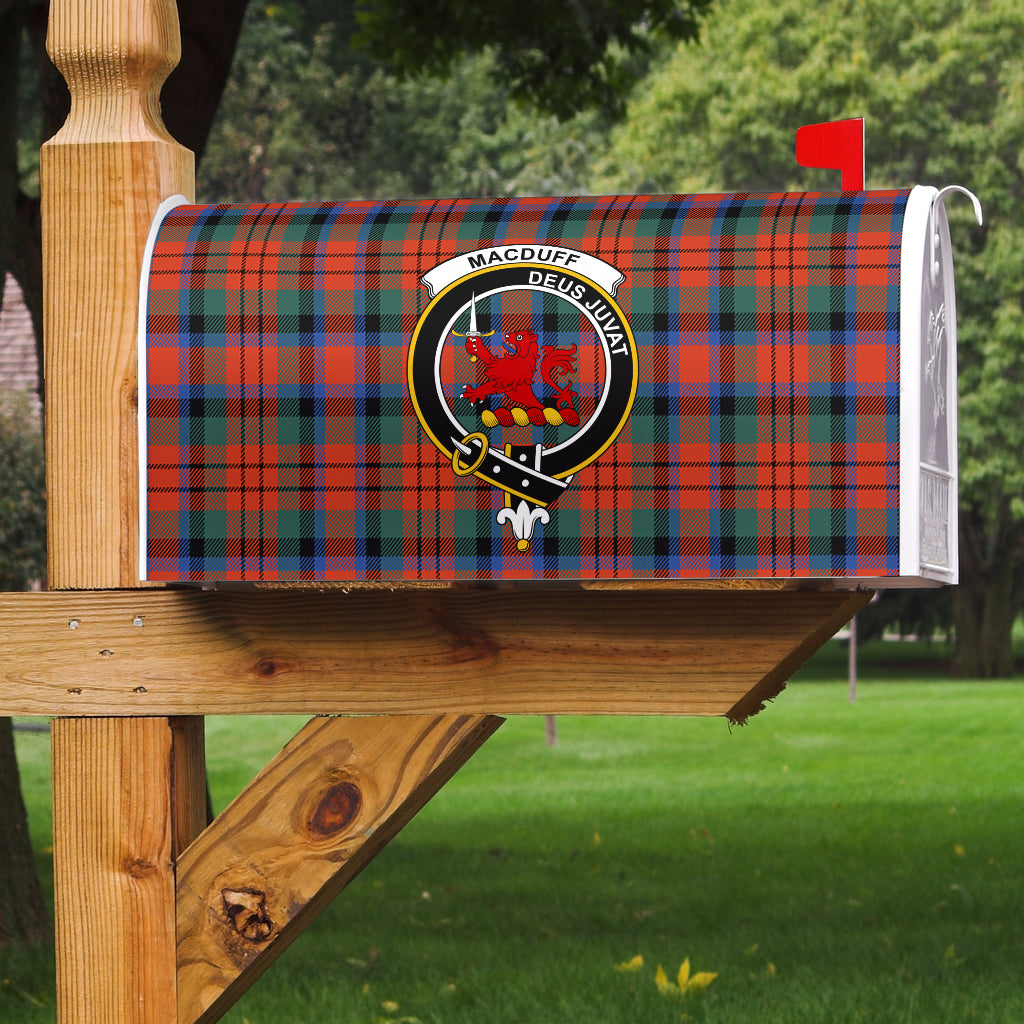 MacDuff Ancient Clan Badge Classic Tartan Mailbox Cover