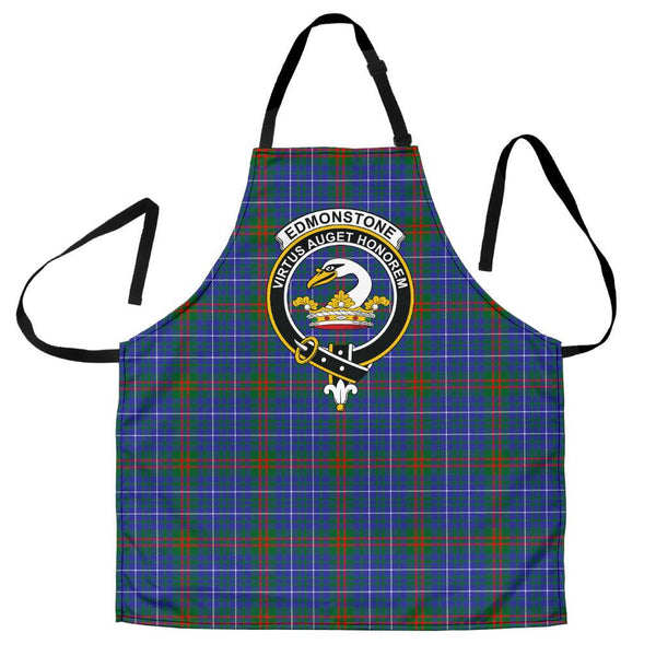 Edmonstone Tartan Clan Crest Apron