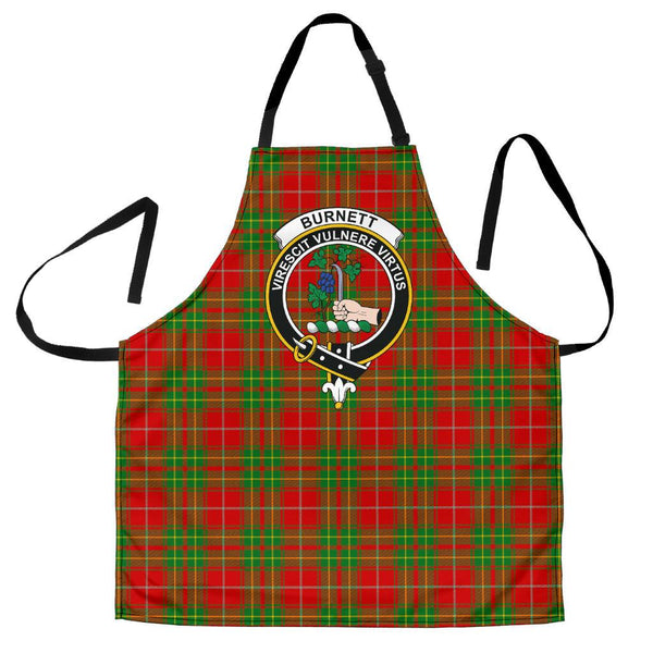 Burnett Ancient Tartan Clan Crest Apron