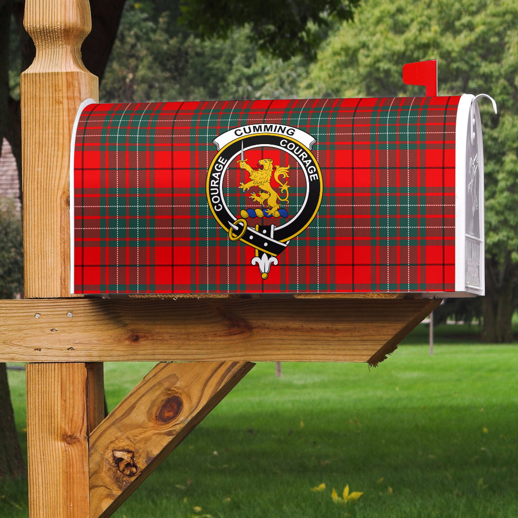 Cumming Modern Clan Badge Classic Tartan Mailbox Cover