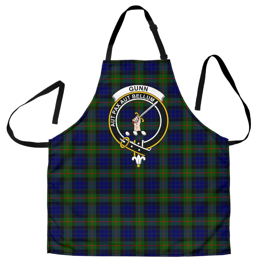 Gunn Modern Tartan Clan Crest Apron