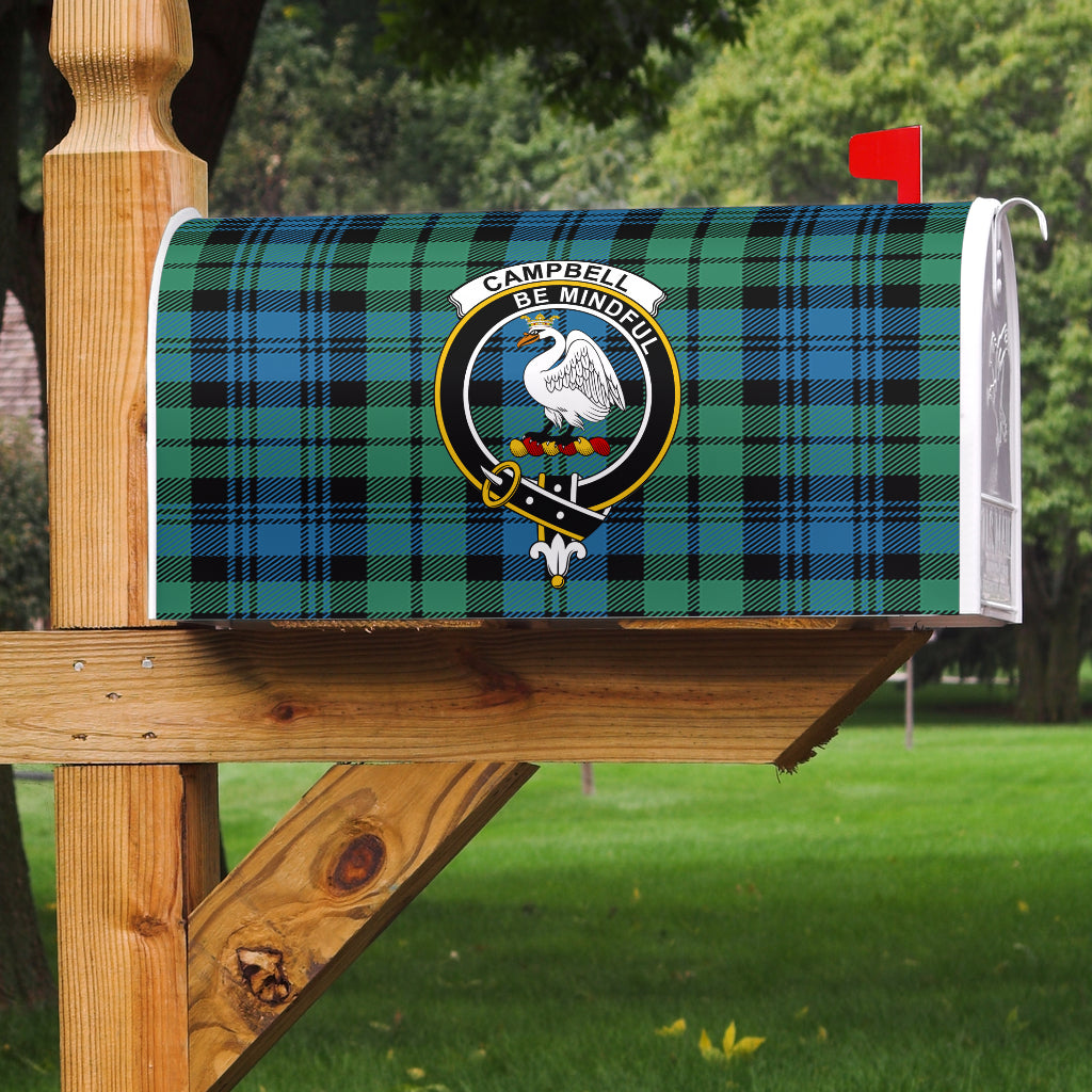 Campbell (of Cawdor) Clan Badge Classic Tartan Mailbox Cover