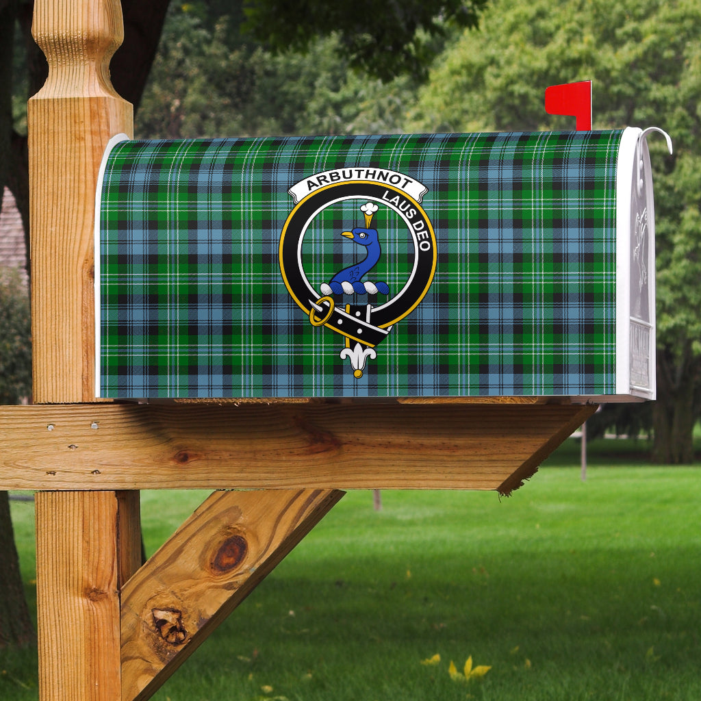 Arbuthnott Clan Badge Classic Tartan Mailbox Cover