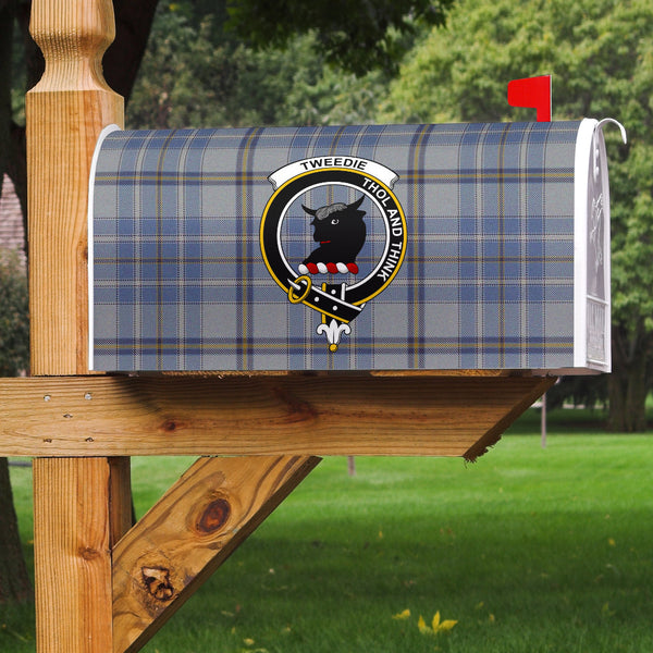 Tweedie Clan Badge Classic Tartan Mailbox Cover