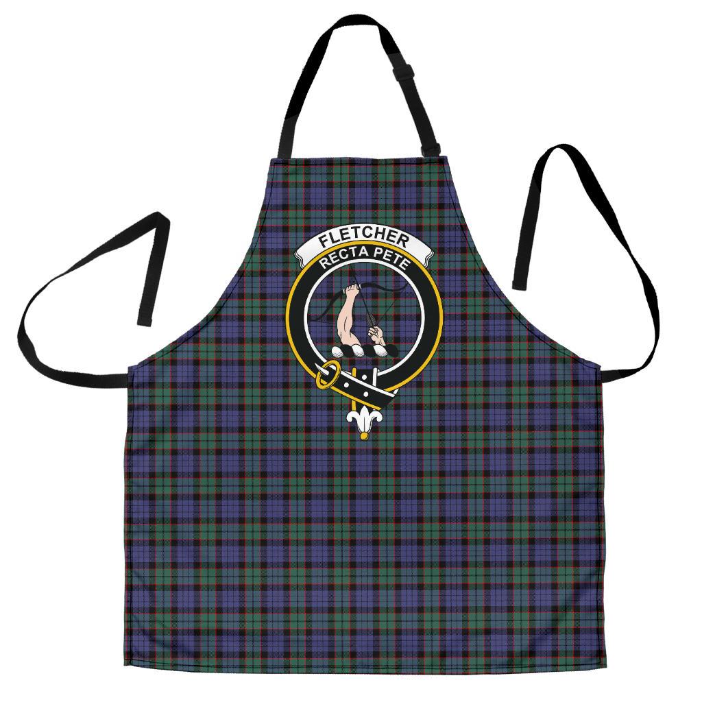 Fletcher Modern Tartan Clan Crest Apron