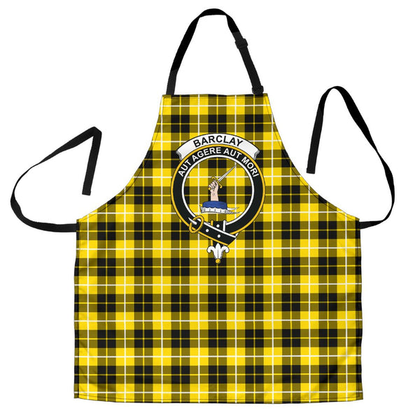 Barclay Dress Modern Tartan Clan Crest Apron