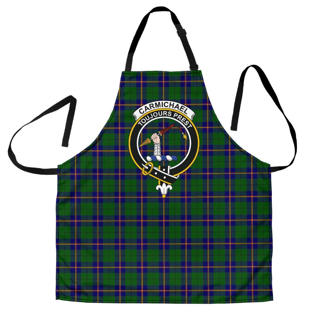 Carmichael Modern Tartan Clan Crest Apron