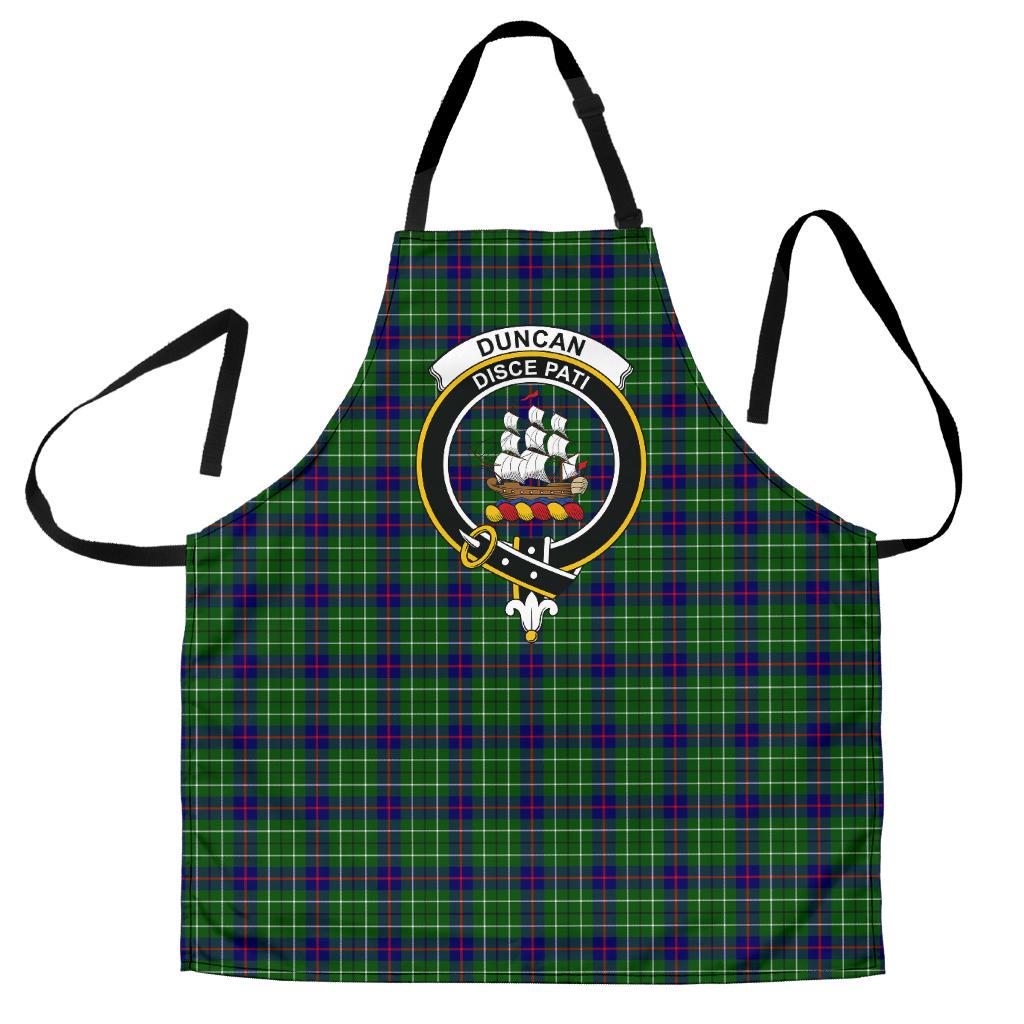 Duncan Modern Tartan Clan Crest Apron