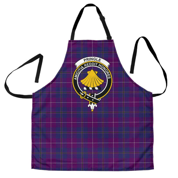 Pride of Glencoe Tartan Clan Crest Apron