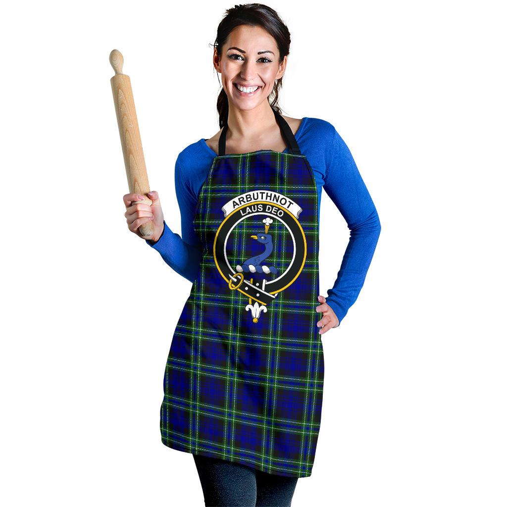 Arbuthnot Modern Tartan Clan Crest Apron