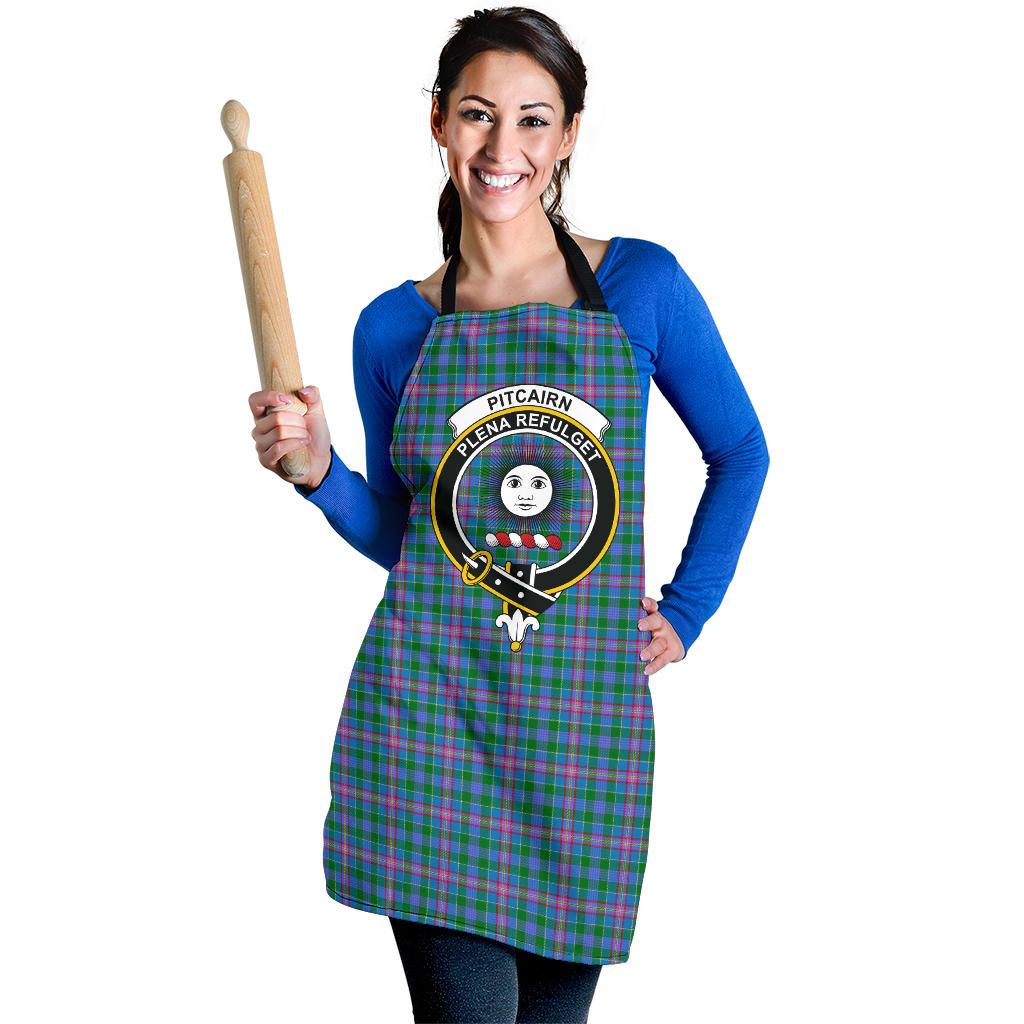 Pitcairn Hunting Tartan Clan Crest Apron