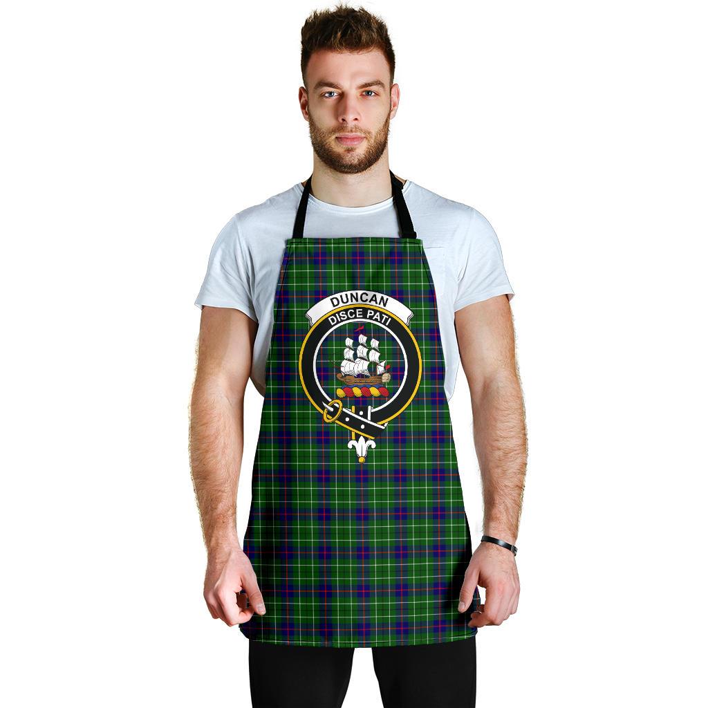 Duncan Modern Tartan Clan Crest Apron