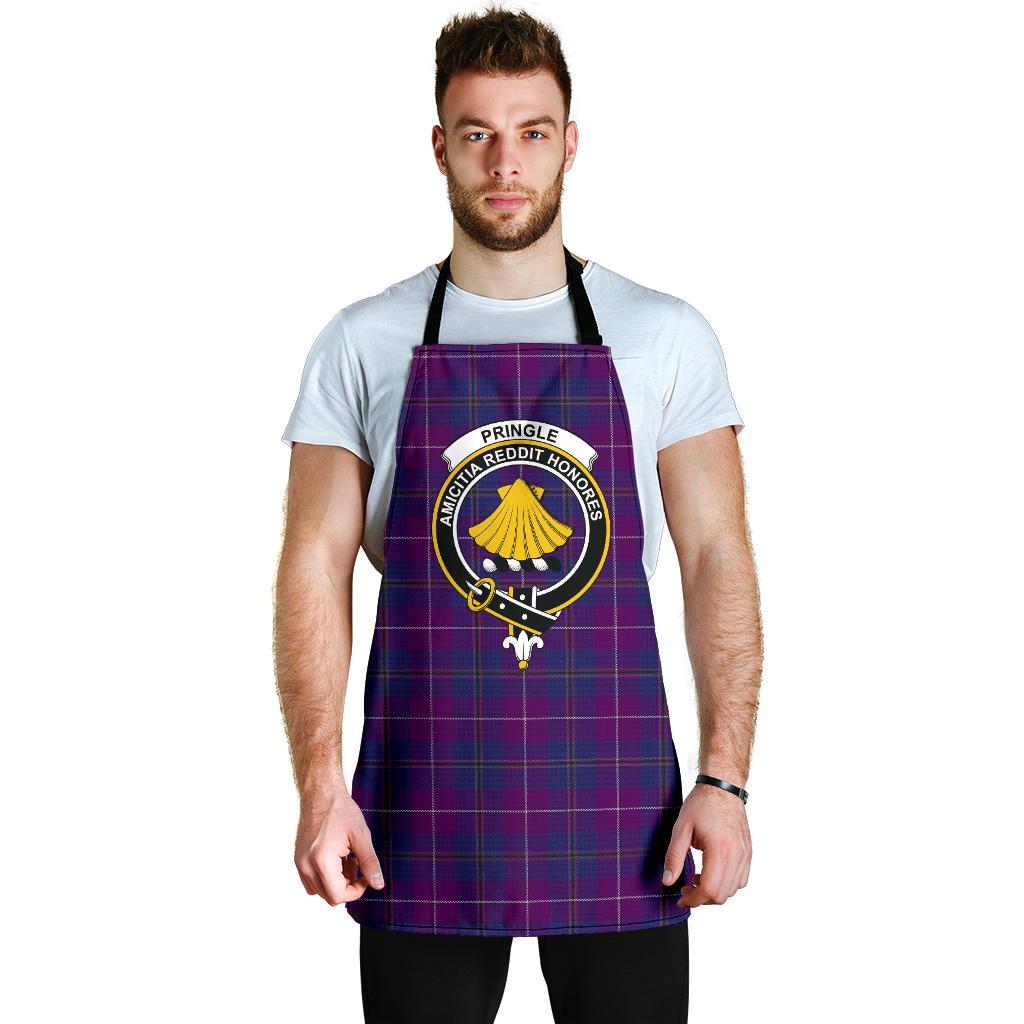 Pride of Glencoe Tartan Clan Crest Apron