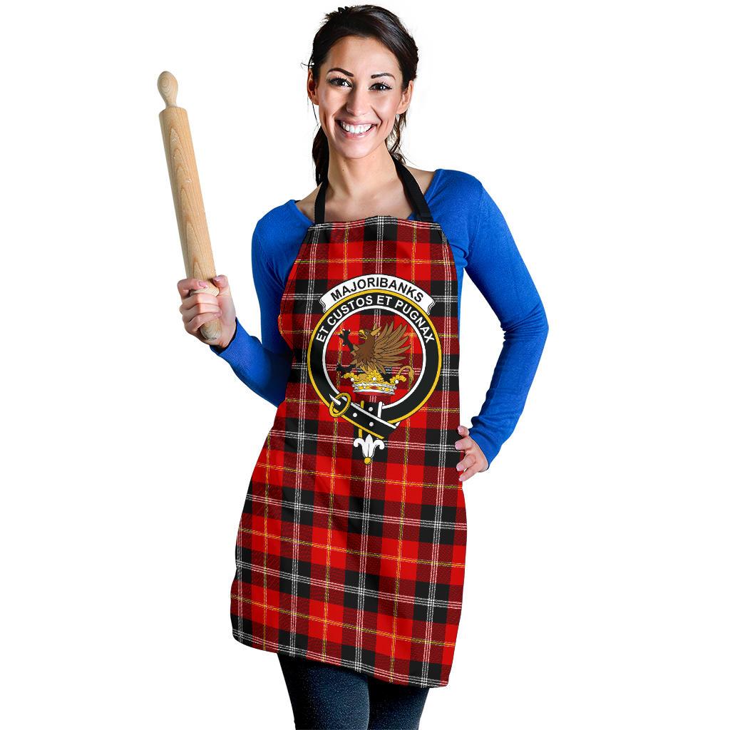 Marjoribanks Tartan Clan Crest Apron