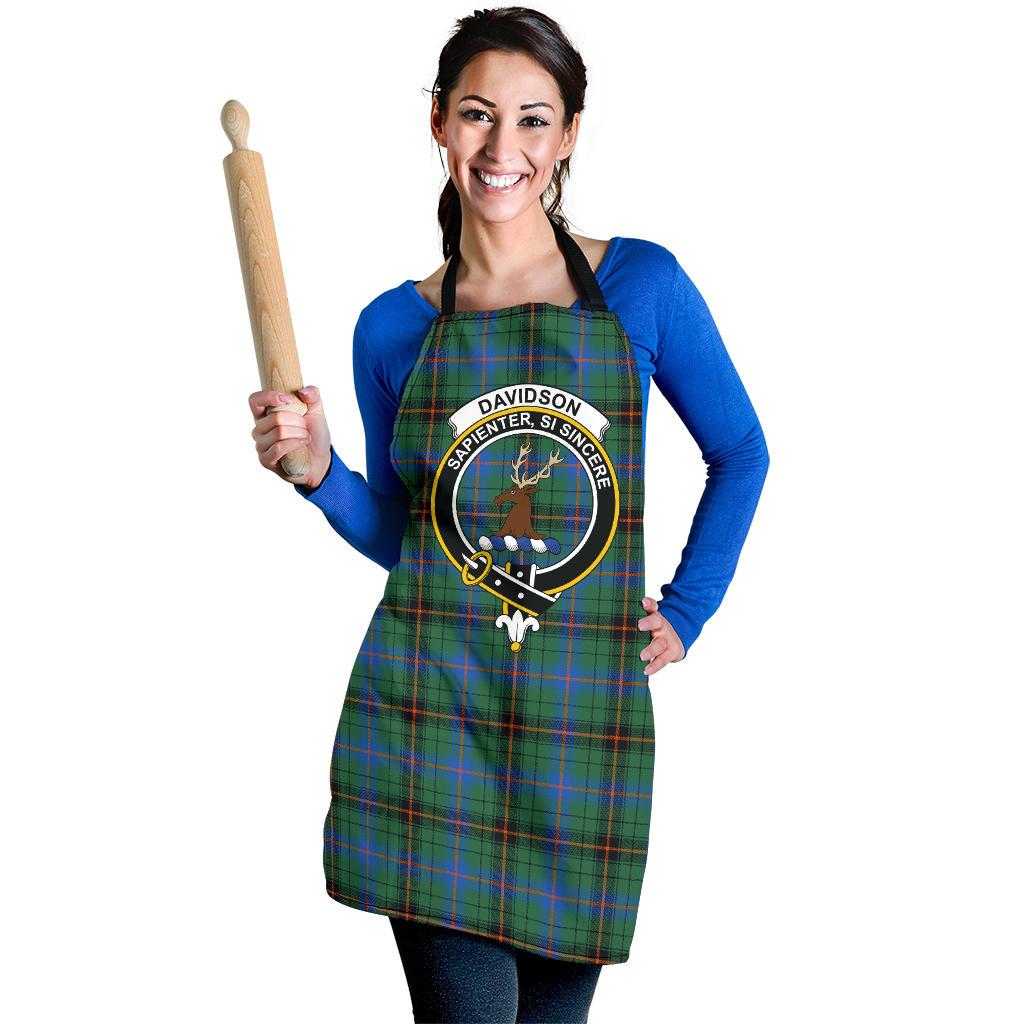 Davidson Ancient Tartan Clan Crest Apron