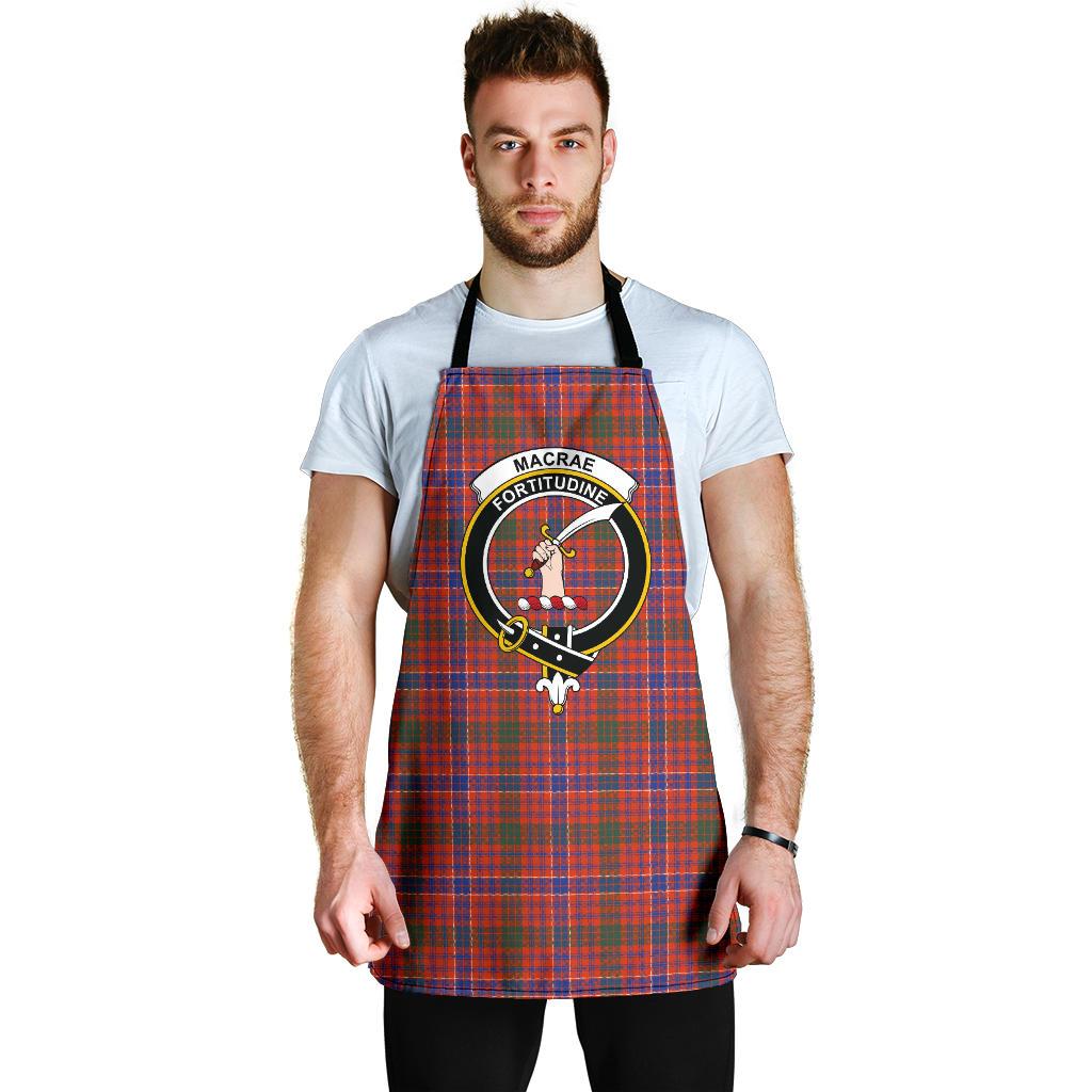 MacRae Ancient Tartan Clan Crest Apron