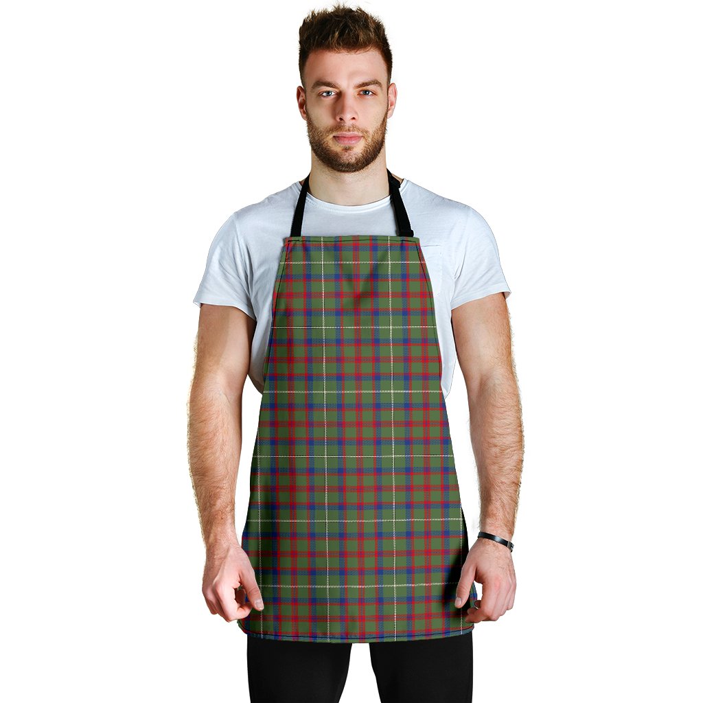 Shaw Green Modern Tartan Clan Apron