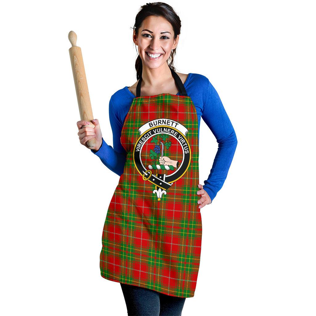 Burnett Ancient Tartan Clan Crest Apron