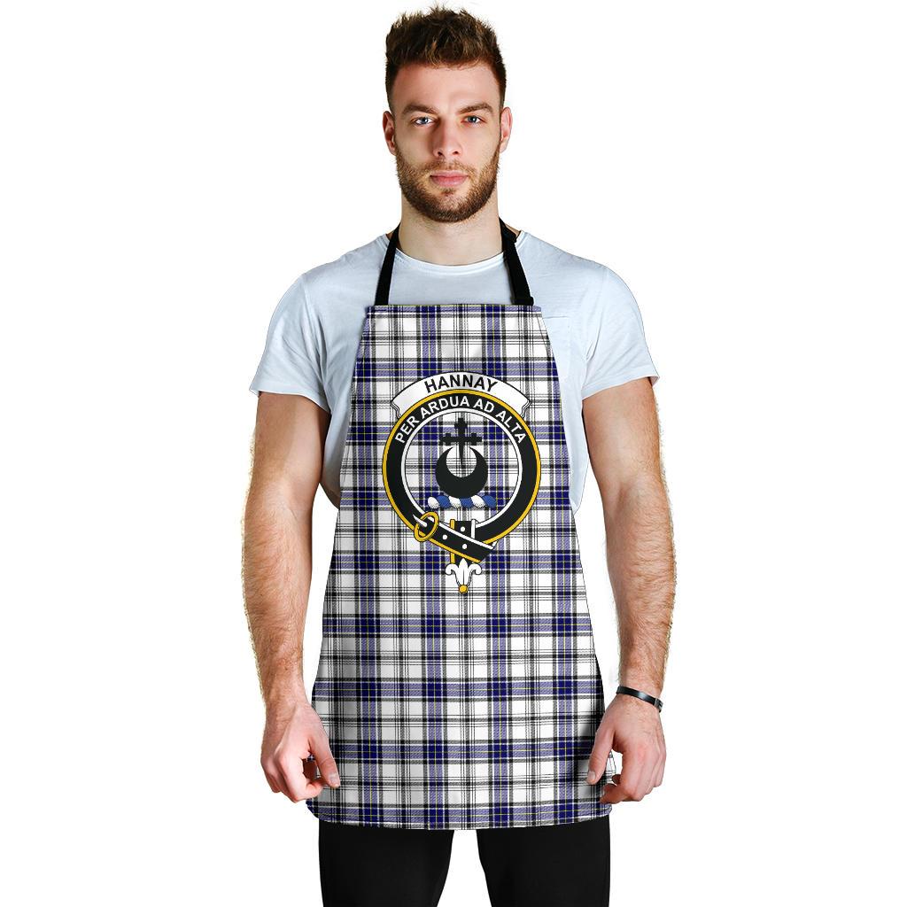 Hannay Modern Tartan Clan Crest Apron