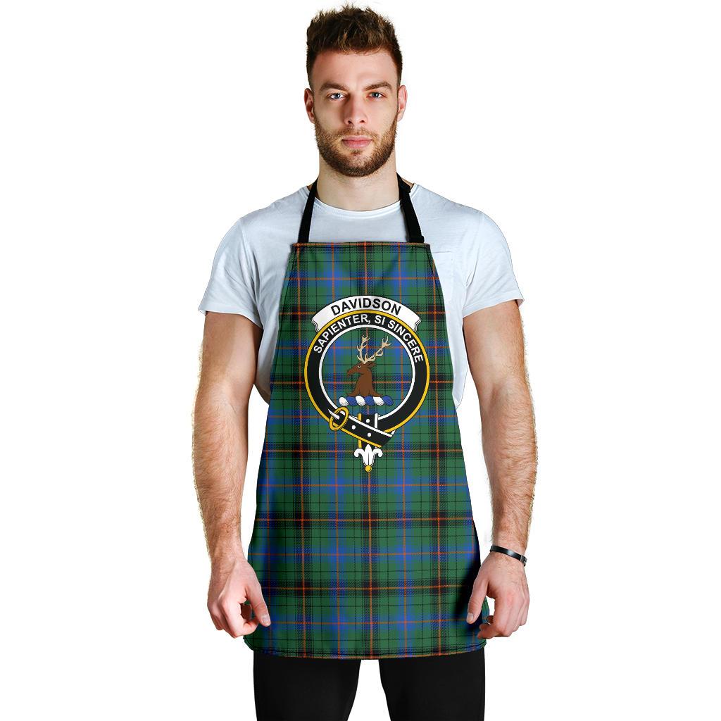 Davidson Ancient Tartan Clan Crest Apron