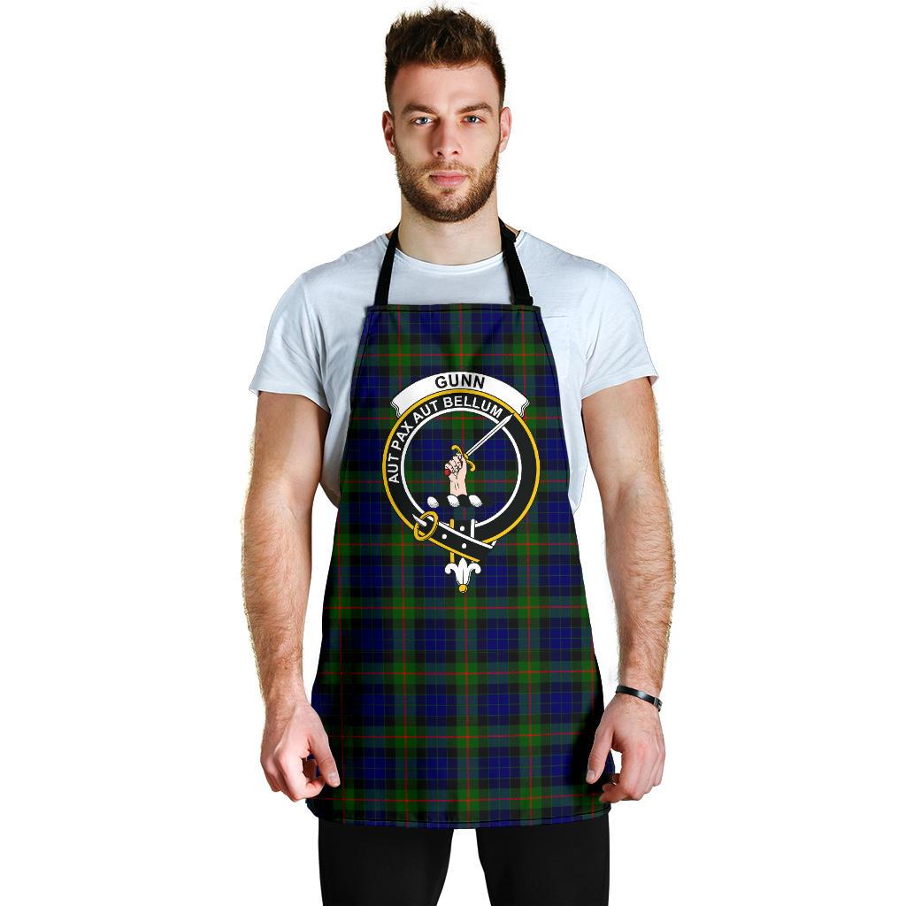 Gunn Modern Tartan Clan Crest Apron