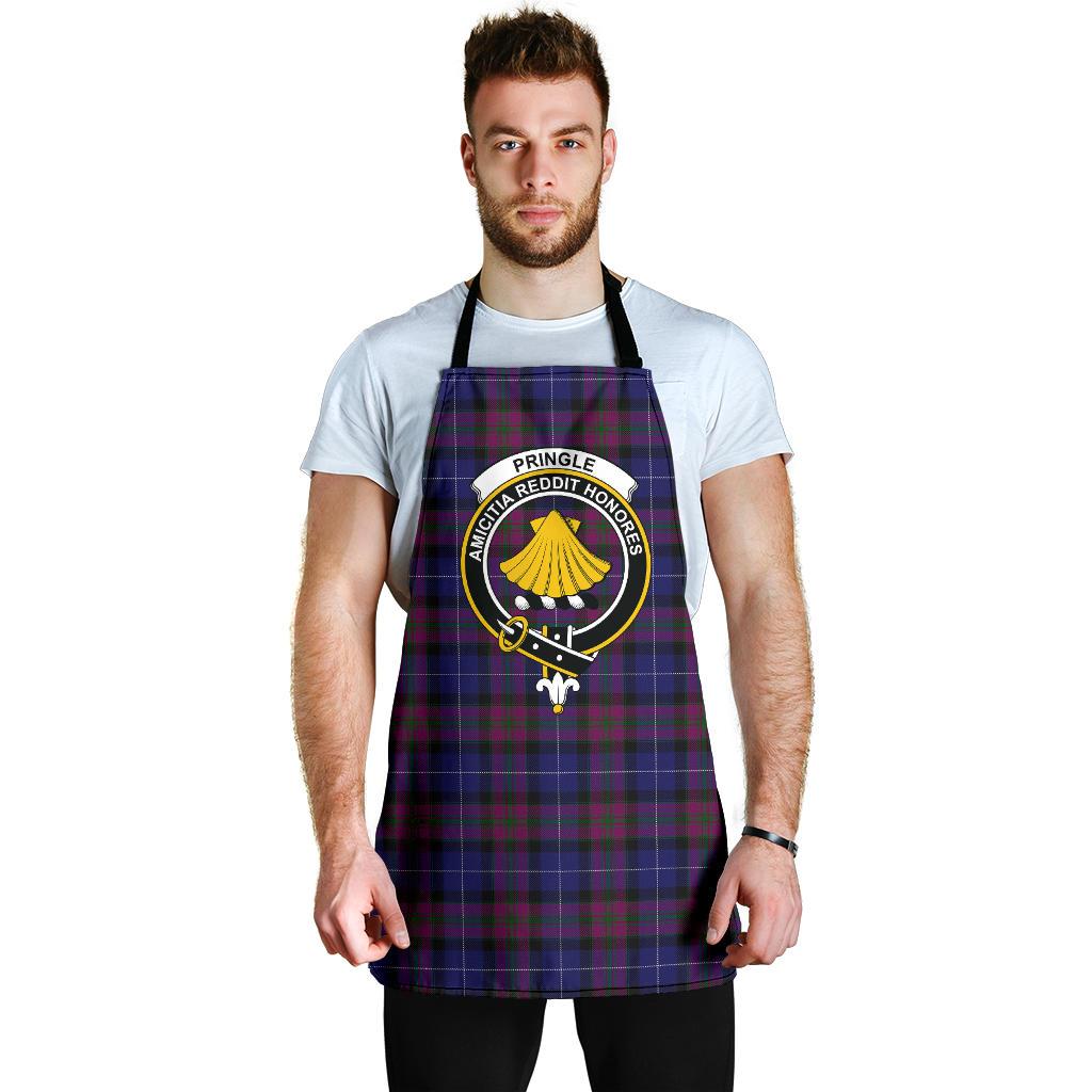 Pride of Scotland Tartan Clan Crest Apron