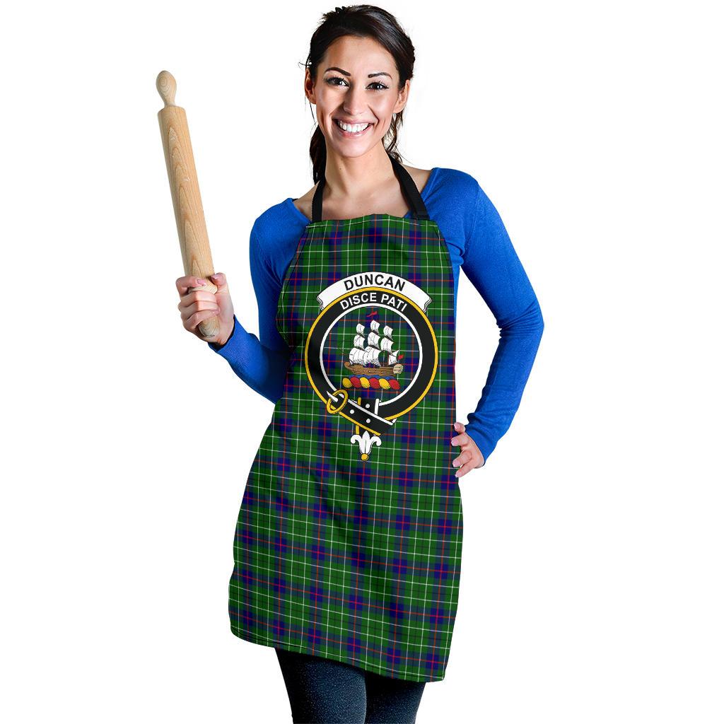 Duncan Modern Tartan Clan Crest Apron