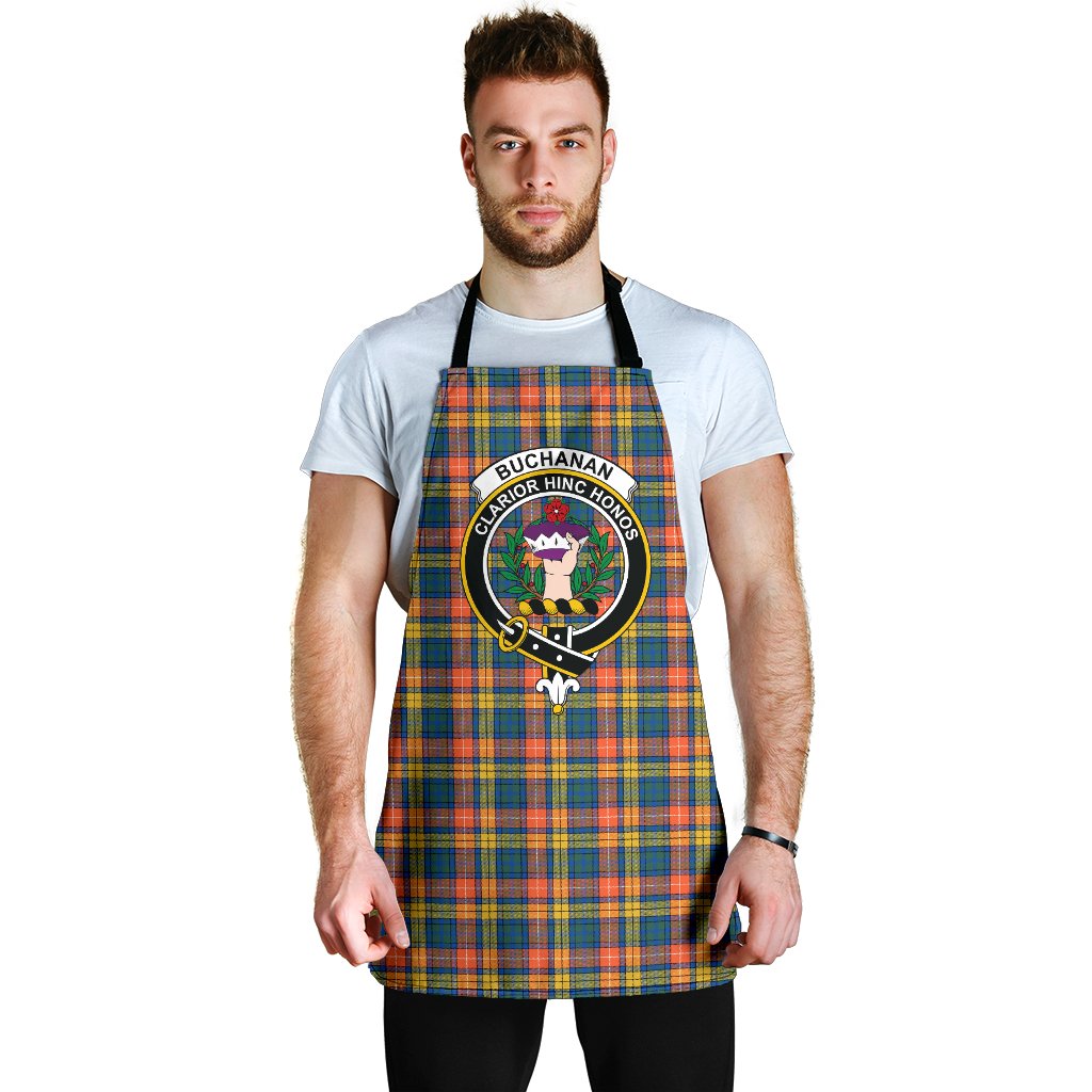 Buchanan Ancient Tartan Clan Crest Apron