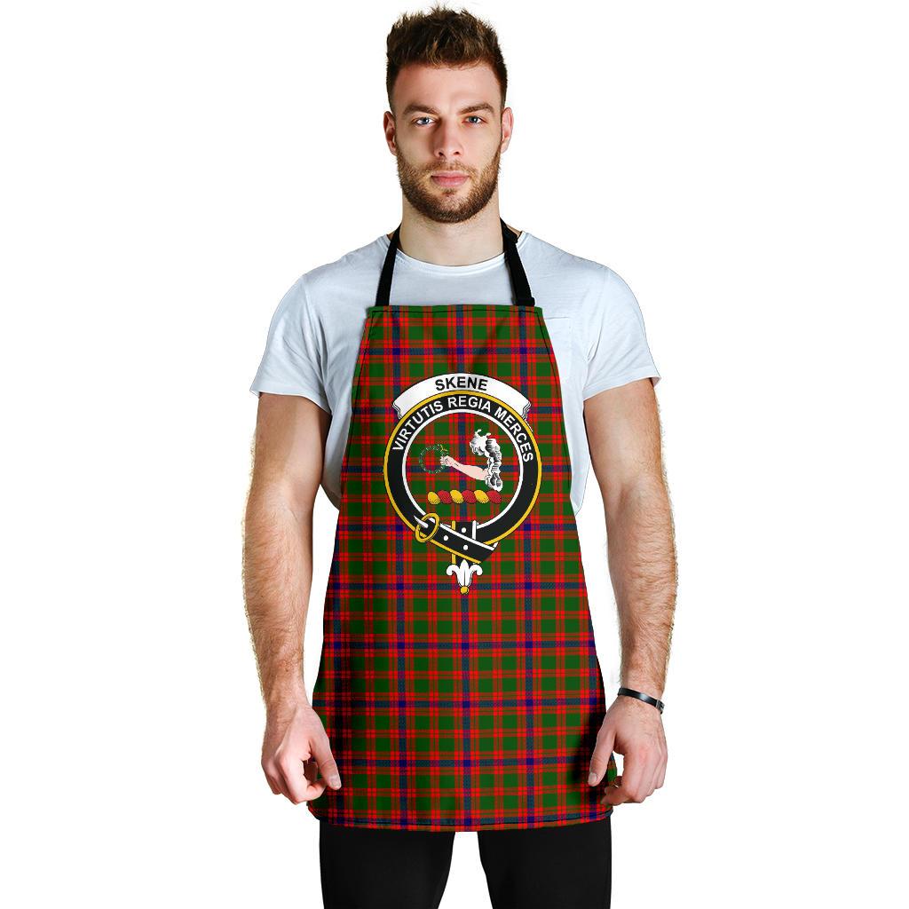 Skene Modern Tartan Clan Crest Apron