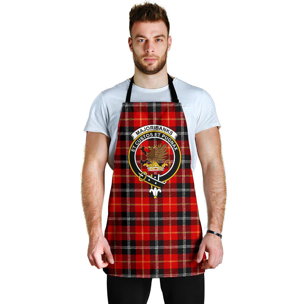 Marjoribanks Tartan Clan Crest Apron