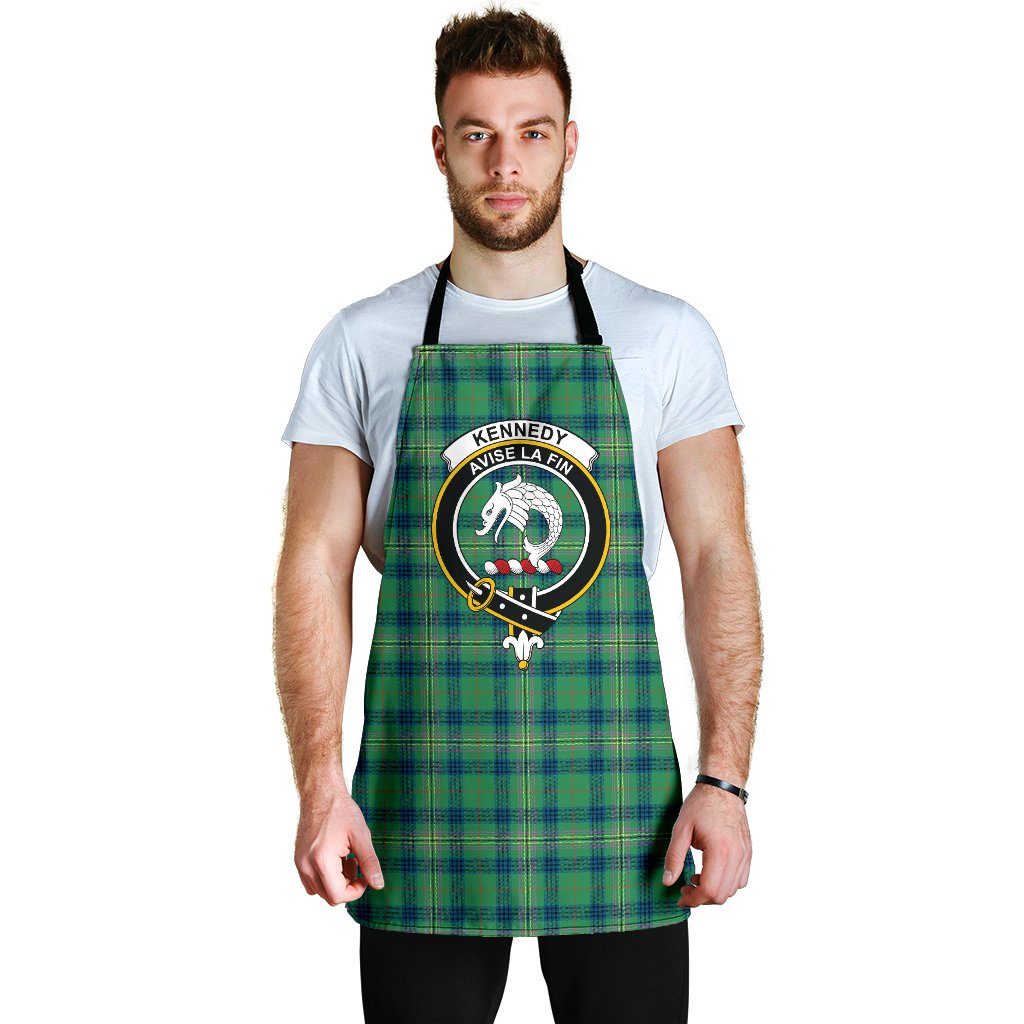 Kennedy Ancient Tartan Clan Crest Apron