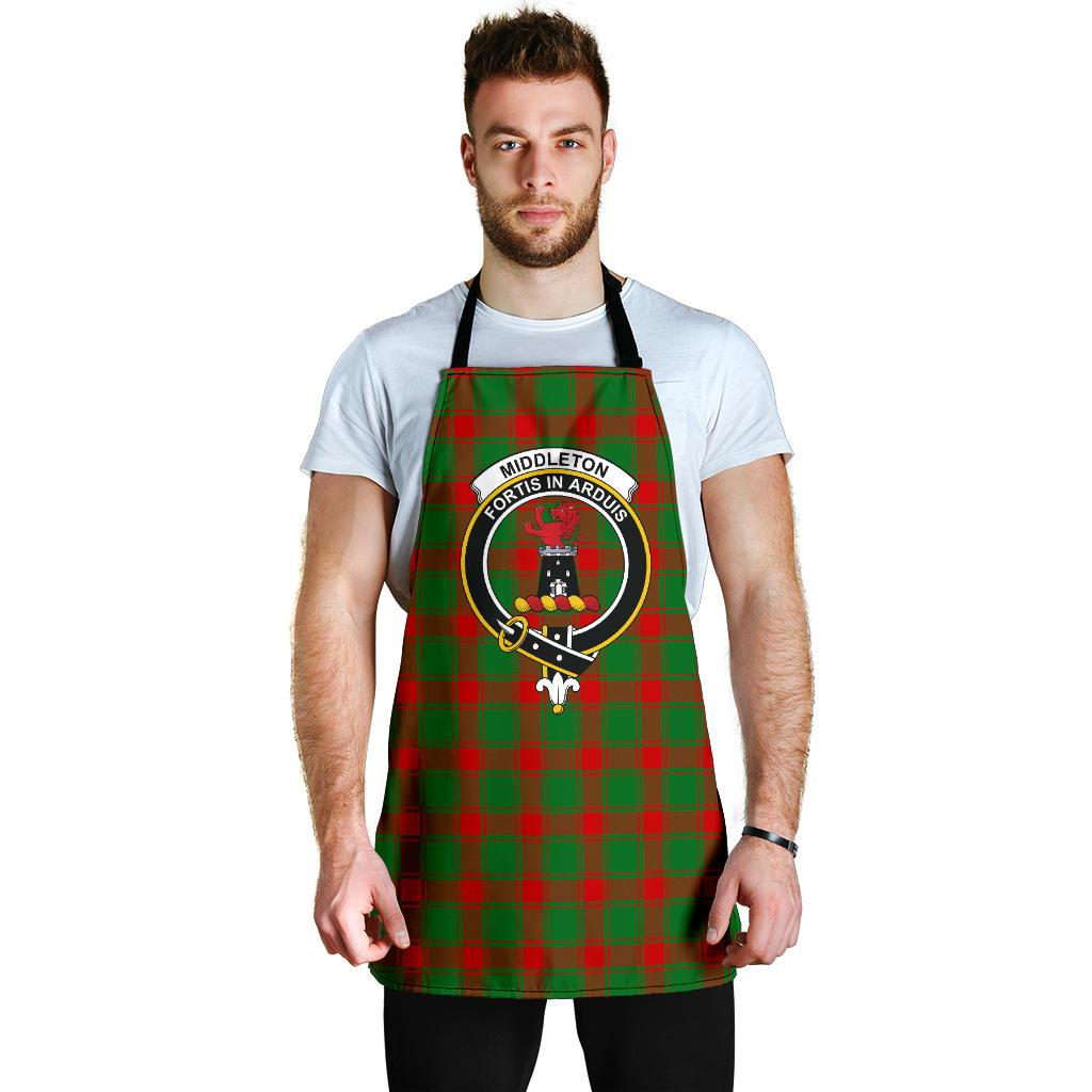 Middleton Modern Tartan Clan Crest Apron