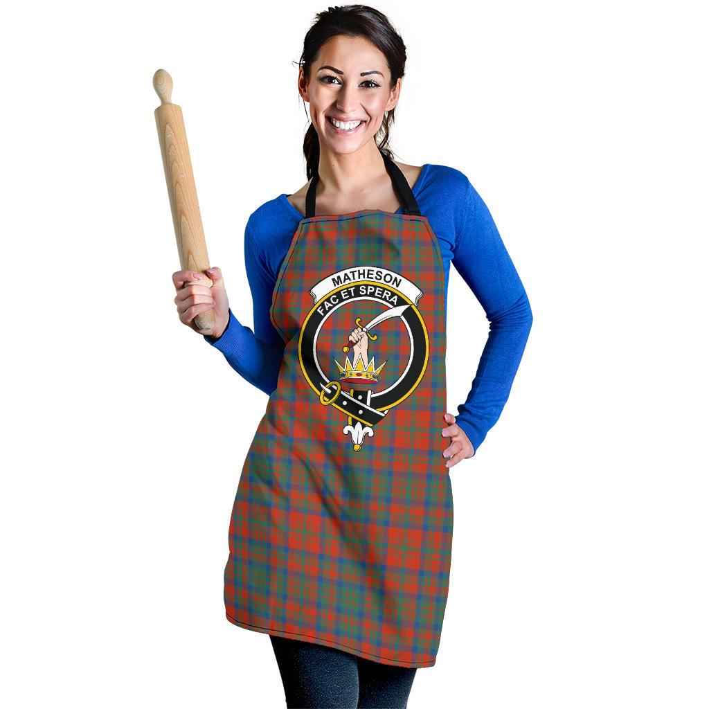 Matheson Ancient Tartan Clan Crest Apron