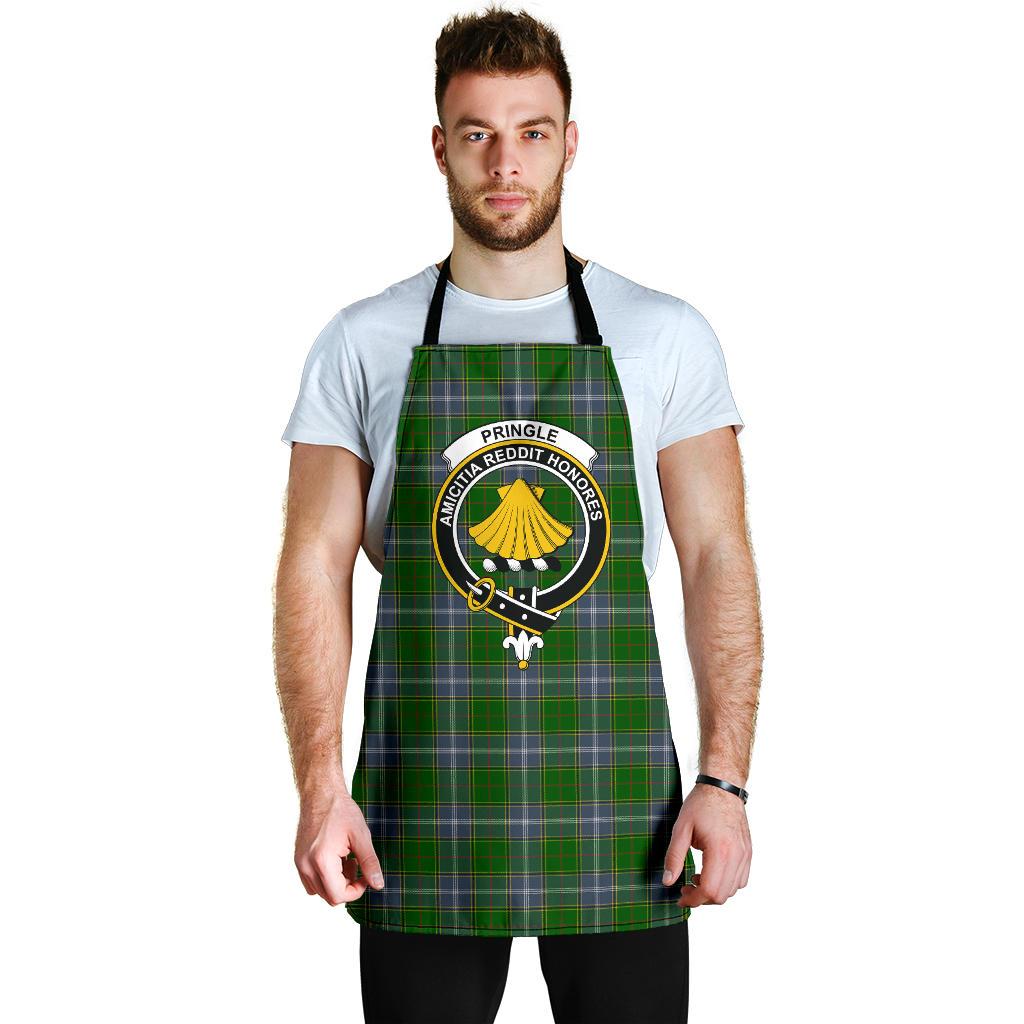 Pringle Tartan Clan Crest Apron