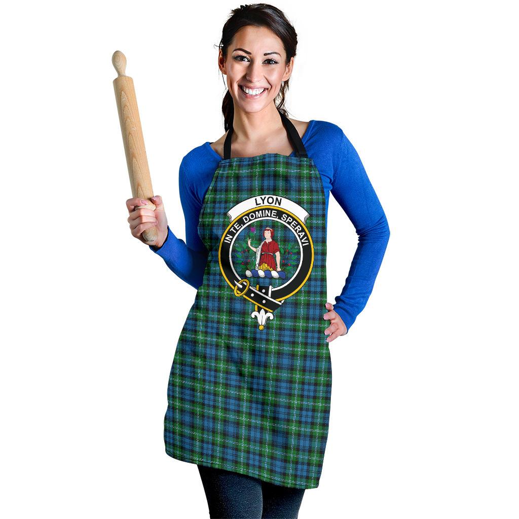 Lyon Clan Tartan Clan Crest Apron