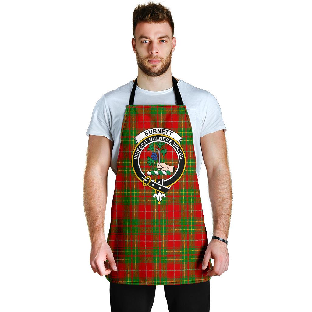 Burnett Ancient Tartan Clan Crest Apron