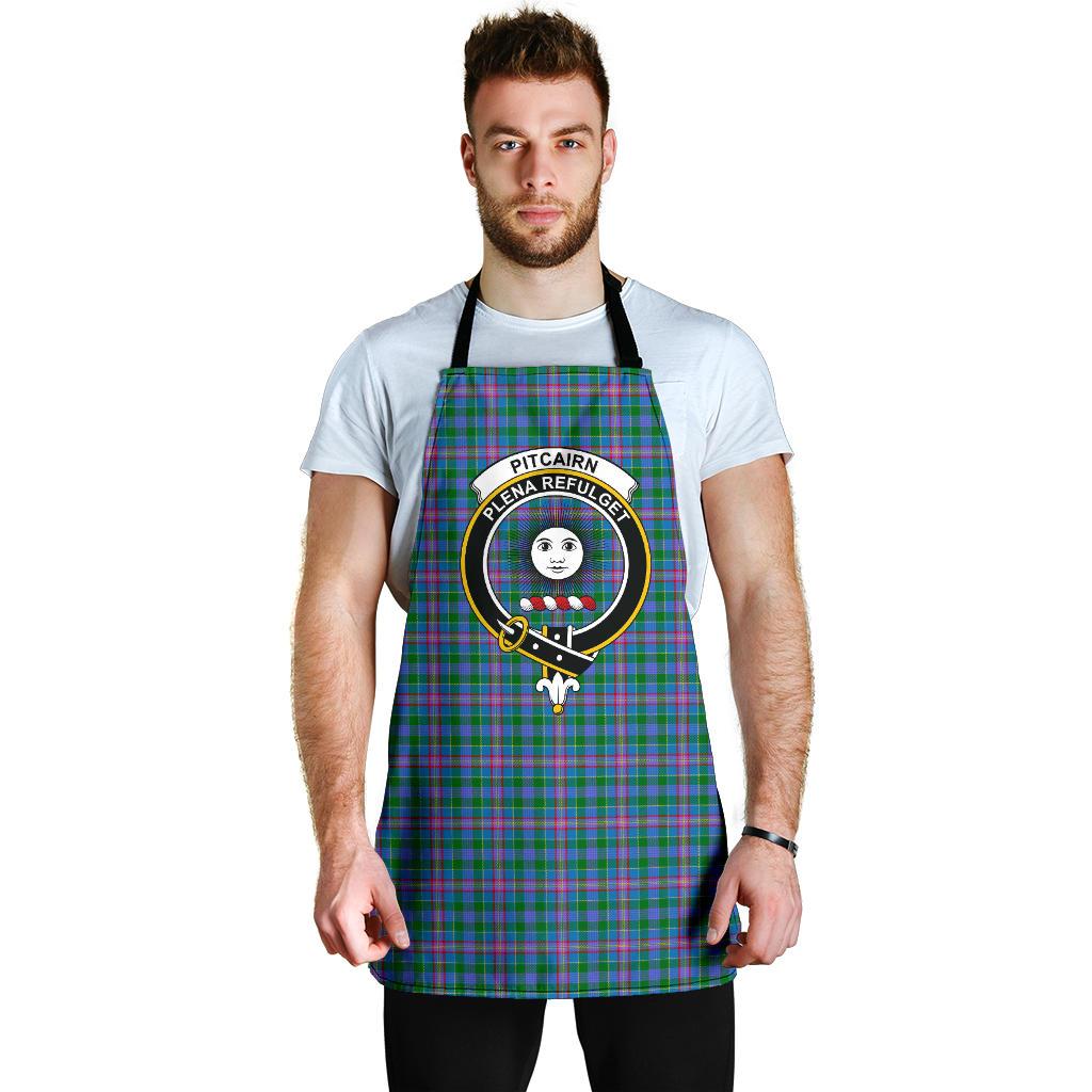 Pitcairn Hunting Tartan Clan Crest Apron