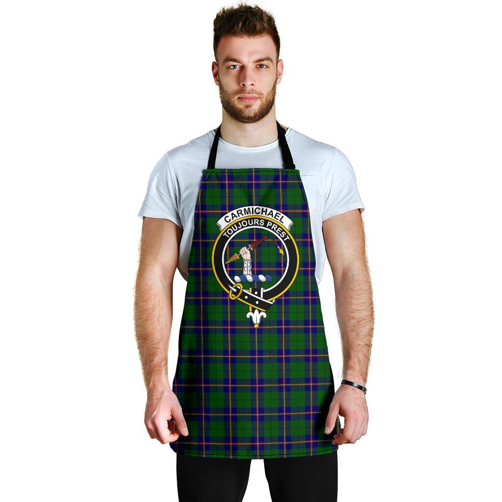 Carmichael Modern Tartan Clan Crest Apron