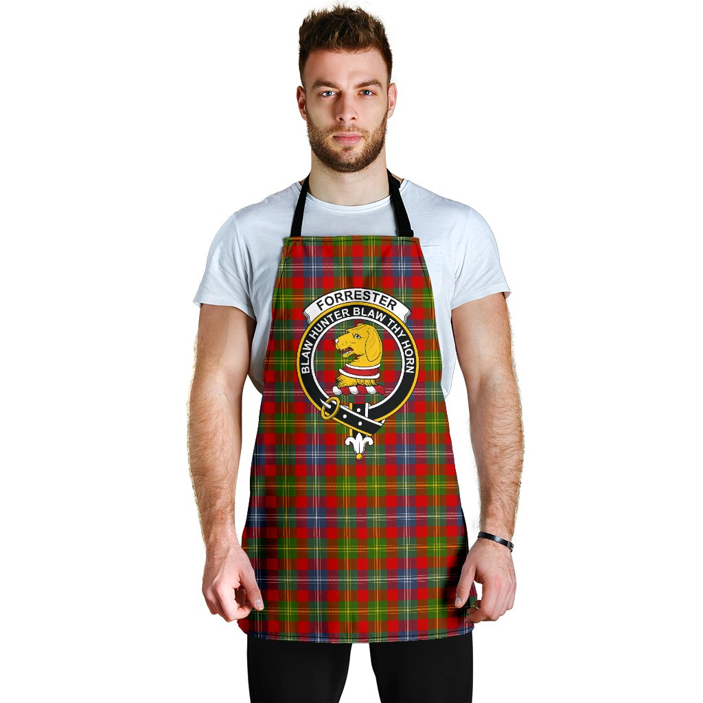 Forrester Tartan Clan Crest Apron