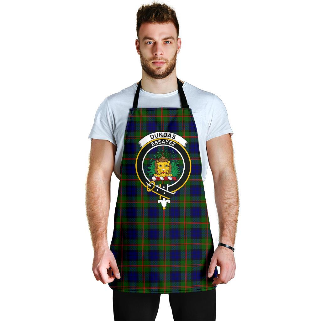 Dundas Modern 02 Tartan Clan Crest Apron