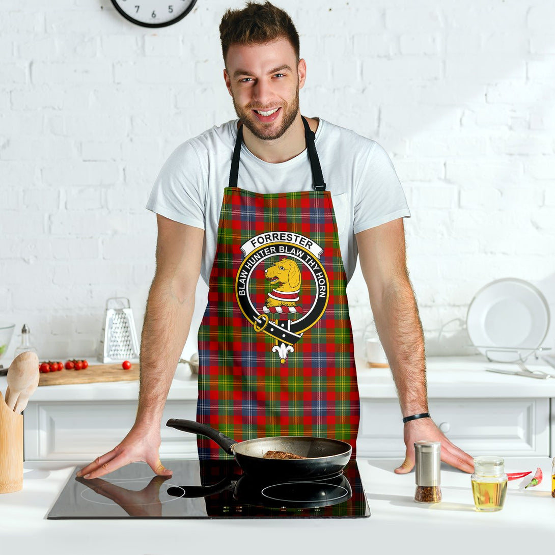 Forrester Tartan Clan Crest Apron