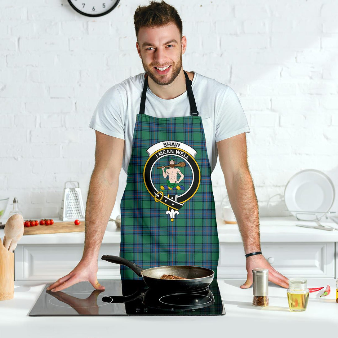 Shaw Ancient Tartan Clan Crest Apron